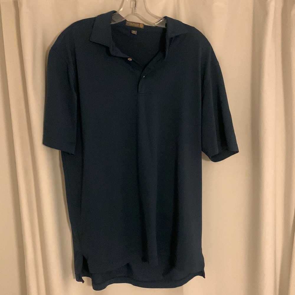 Peter Miller summer comfort navy blue polo.